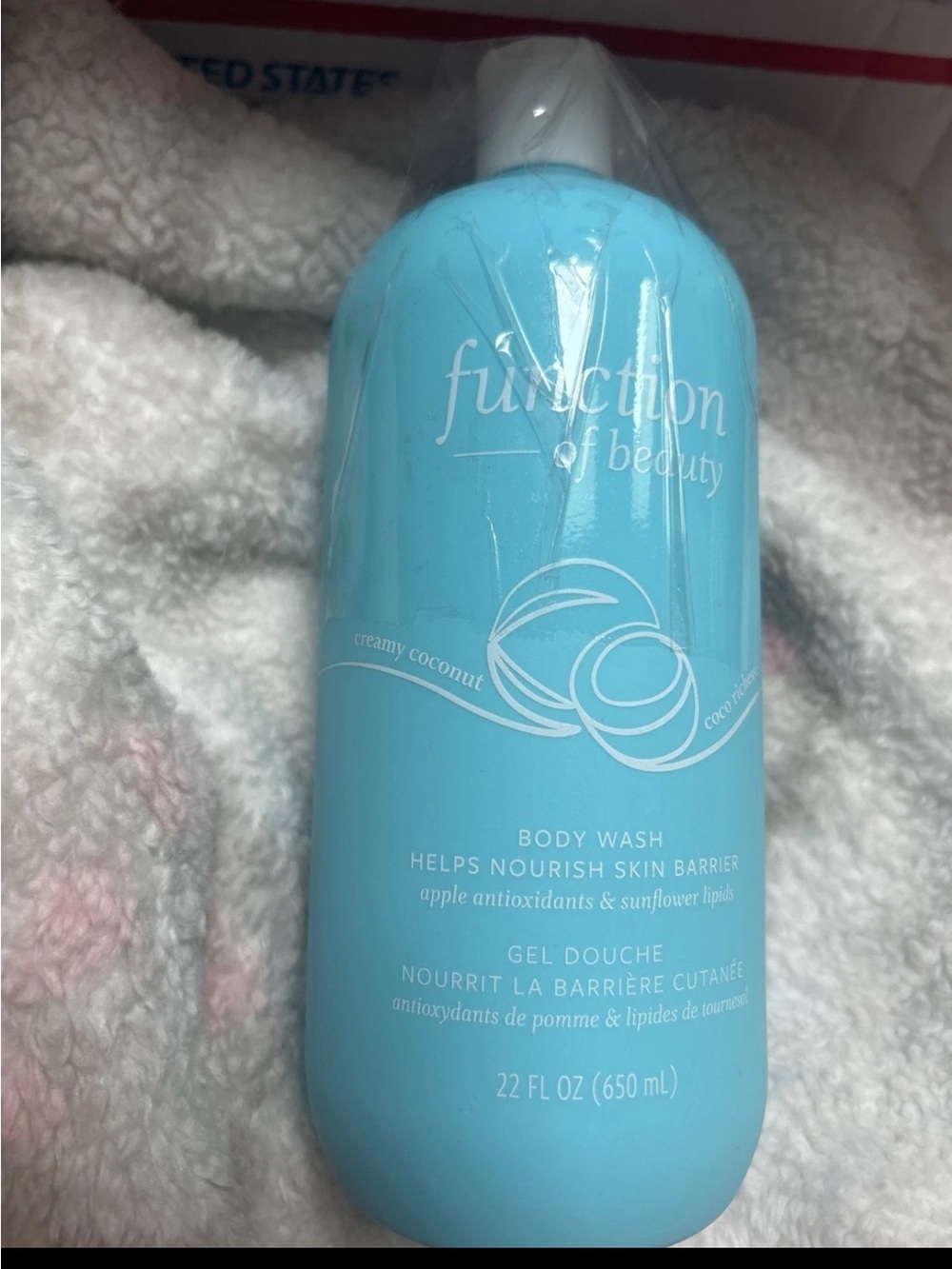 Function of Beauty Creamy Coconut Body Wash - Blue
